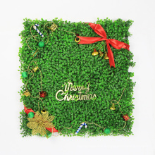 Merry christmas 50*50CM lovely artificial christmas plants for wall